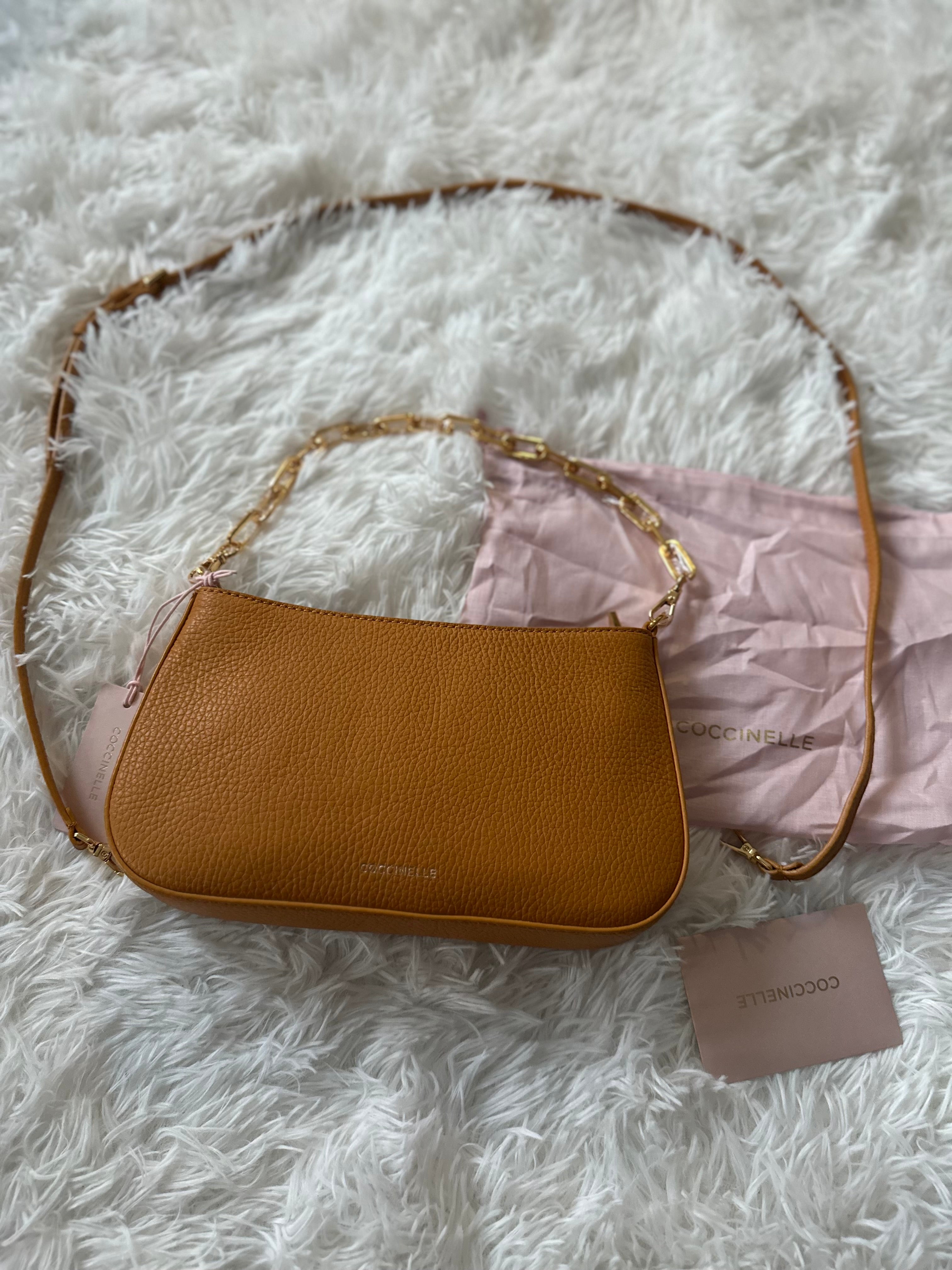 Coccinelle Lily Handtasche aus genarbtem Leder