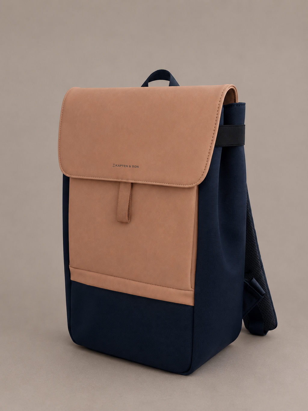 Kapten & Son Fyn Classic Rucksack Navy Blush