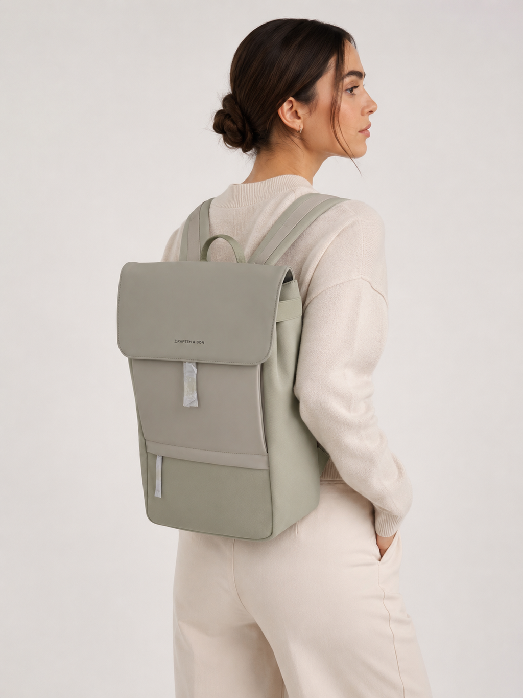 Kapten & Son Fyn Classic Rucksack Muted Mint
