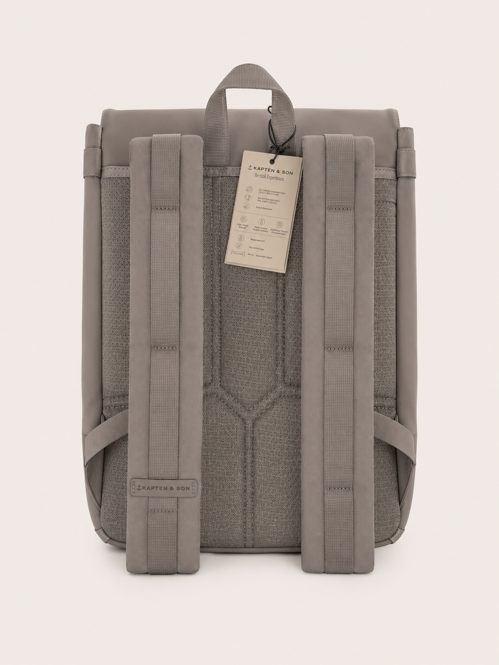 Kapten & Son Fyn Classic Rucksack Greige