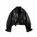 Lederjacke